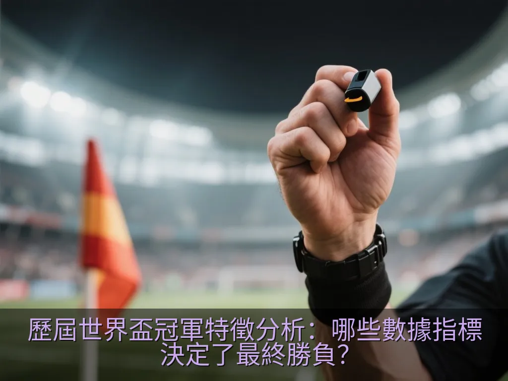 歷屆世界盃冠軍特徵分析：哪些數據指標決定了最終勝負？
